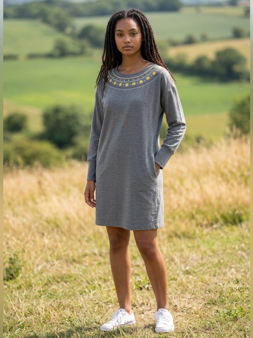 Matilda Jane “Just Imagine” Cozy Sweatshirt Dress NWT (X)